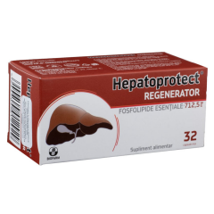 Hepatoprotect Regenerator, 32 capsule, Biofarm